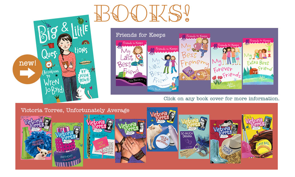 Julie Bowe Books